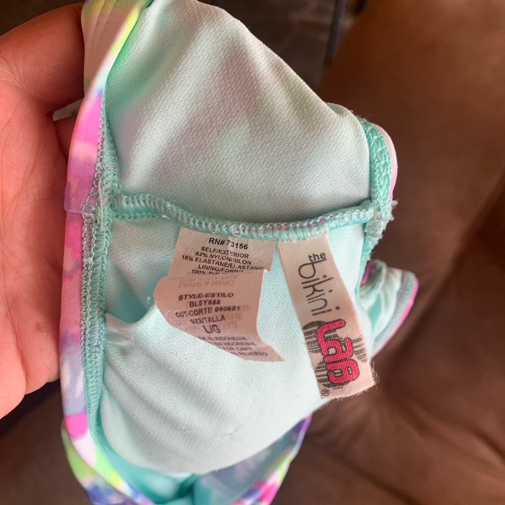 Bikini Lab Tie Dye Bikini Top - Picture 3 of 7